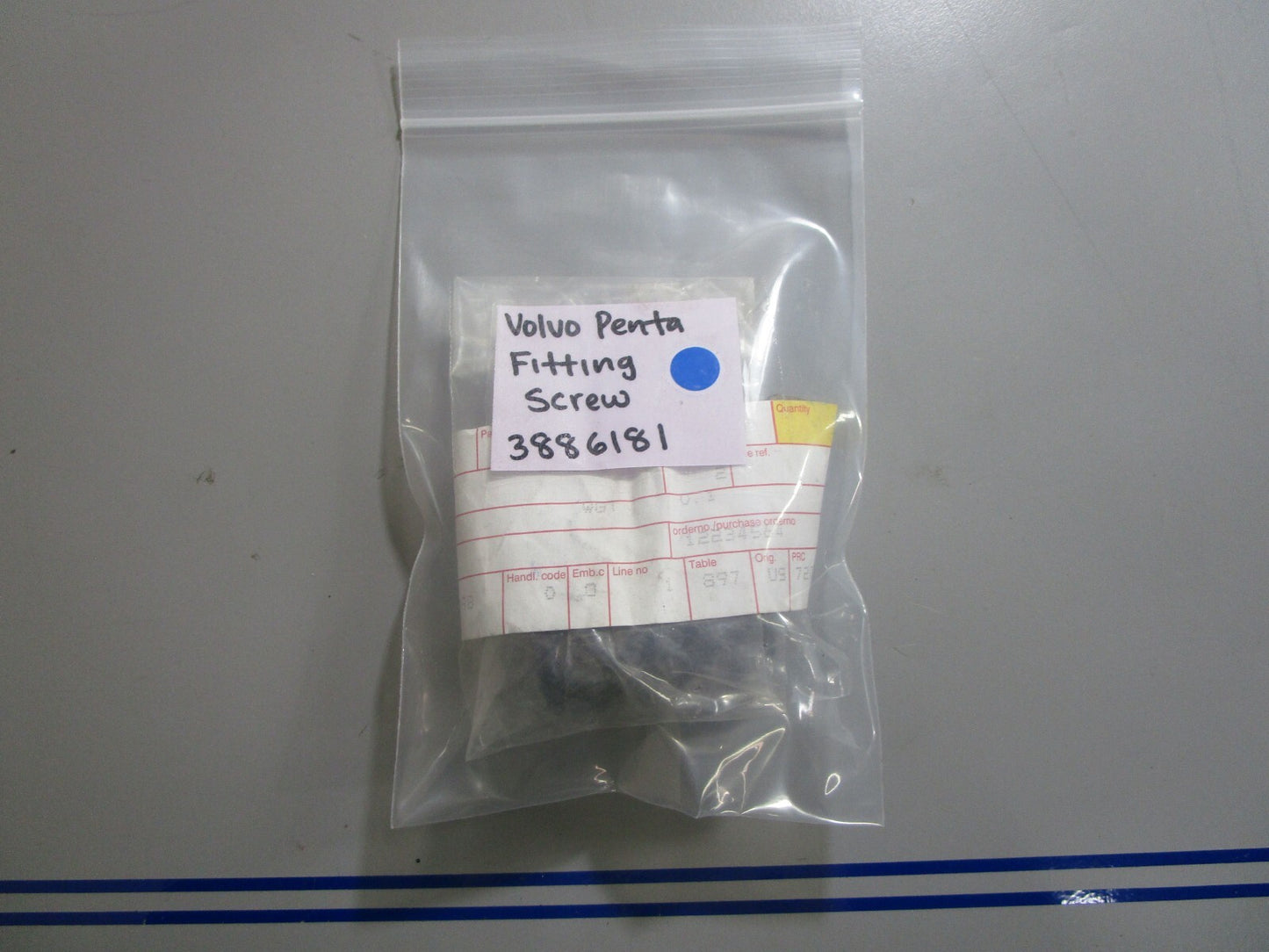 *NEW OEM* 0770 Volvo Penta Fitting Screw 3886181