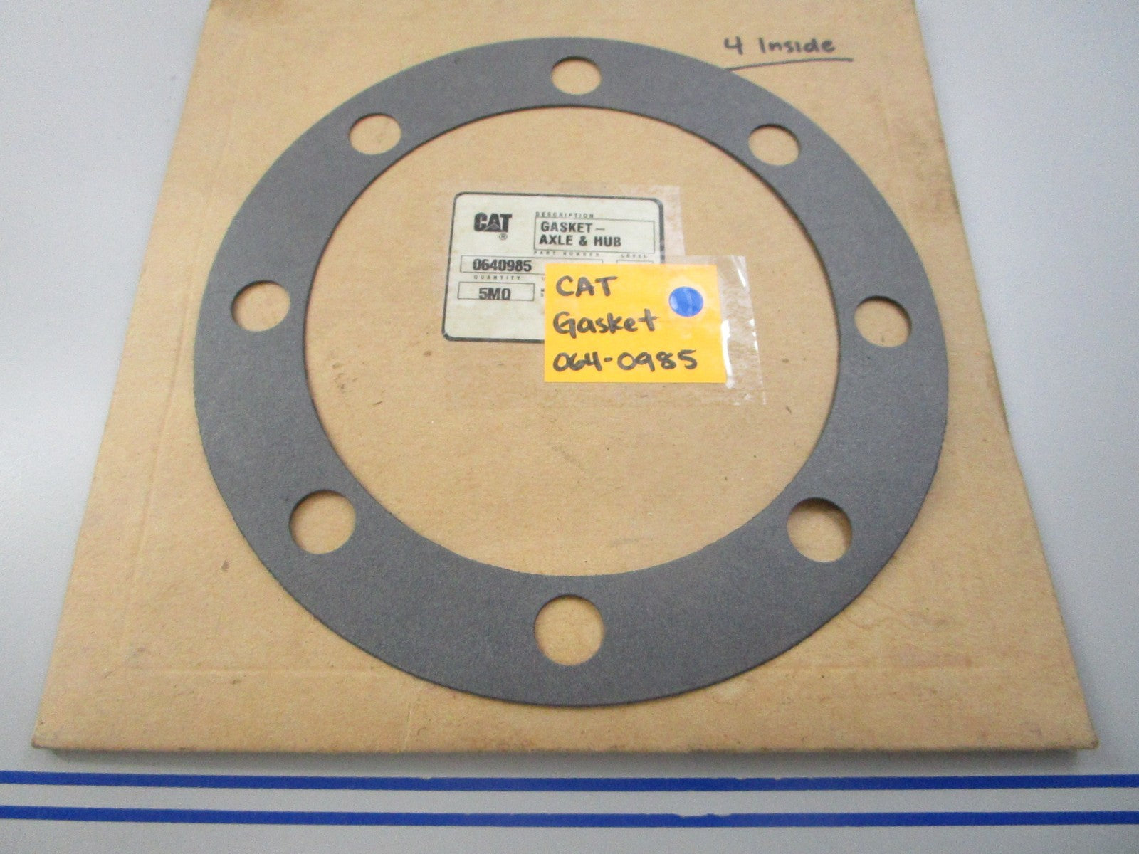 NEW OEM 064-0985 CAT Gasket 0810
