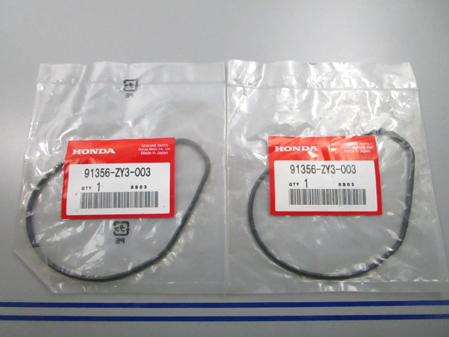 *NEW OEM* (LOT OF 2) 0810 Honda O-Ring 91356-ZY3-003