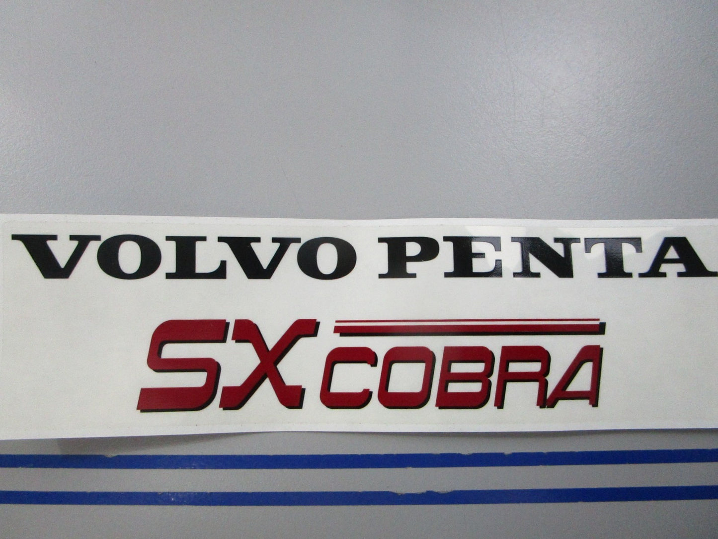 NEW OEM 3855644 Volvo Penta SX Cobra Decal 0810