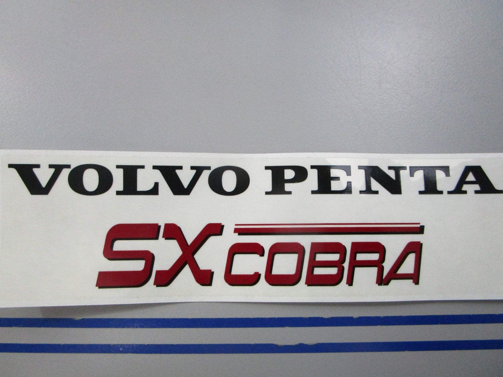NEW OEM 3855644 Volvo Penta SX Cobra Decal 0810