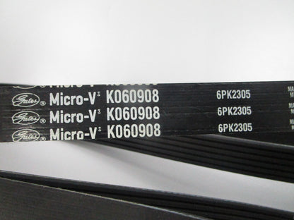 NEW K060908 Gates Micro-V Serpentine Belt 0810