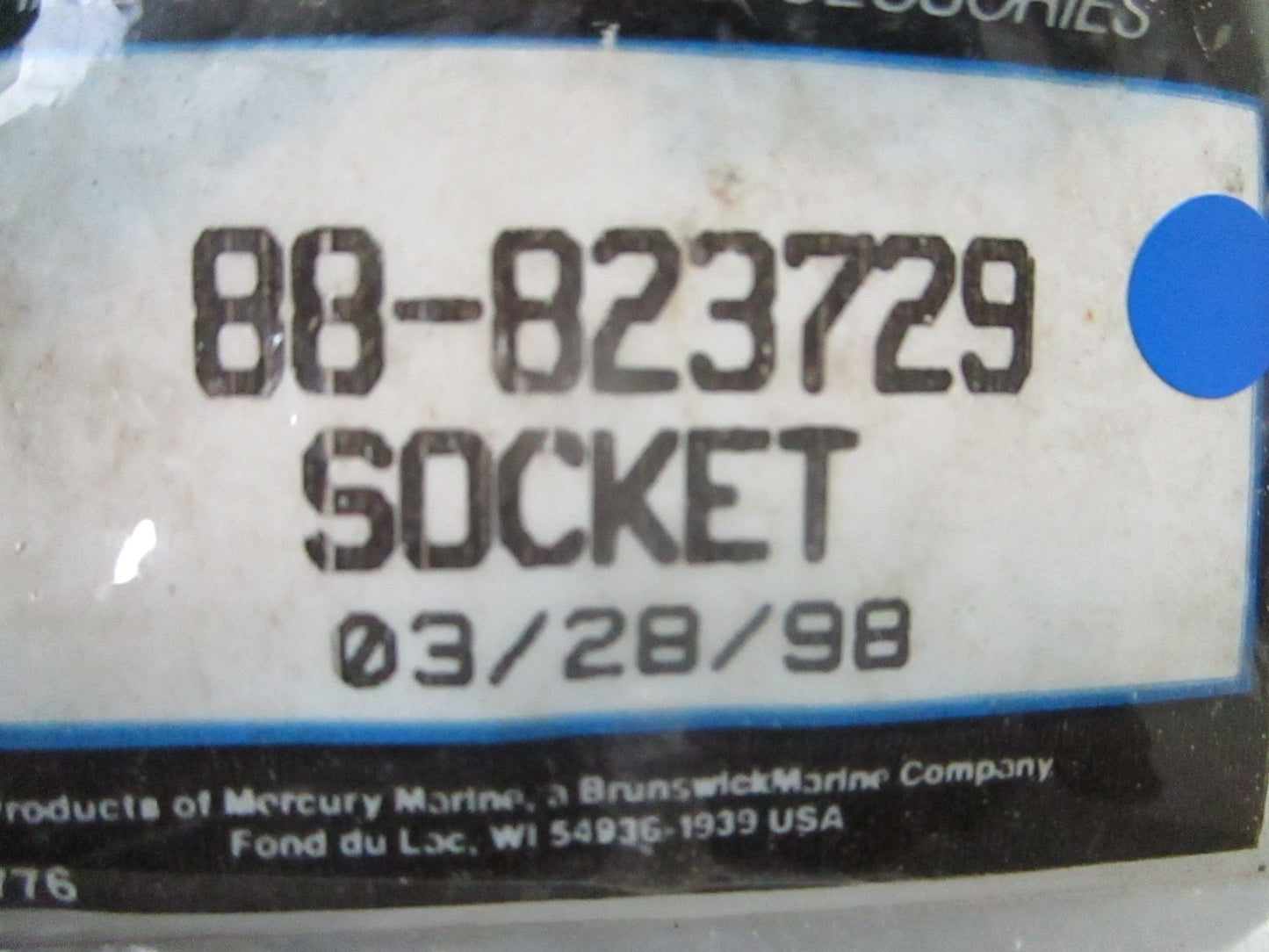 *NEW OEM* 0810 Mercury Quicksilver Socket 88-823729