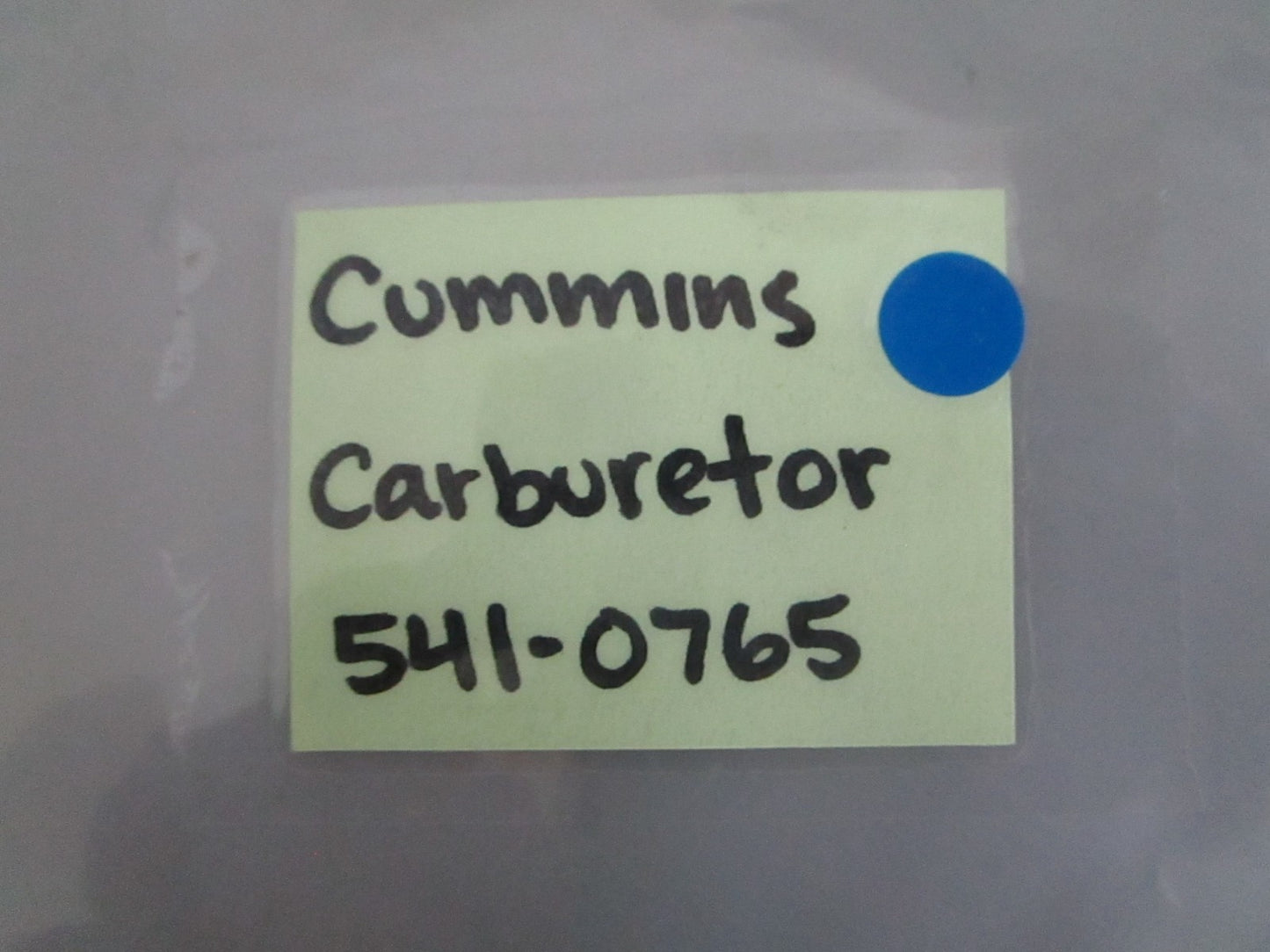 *NEW OEM* 0820 Cummins Carburetor 541-0765