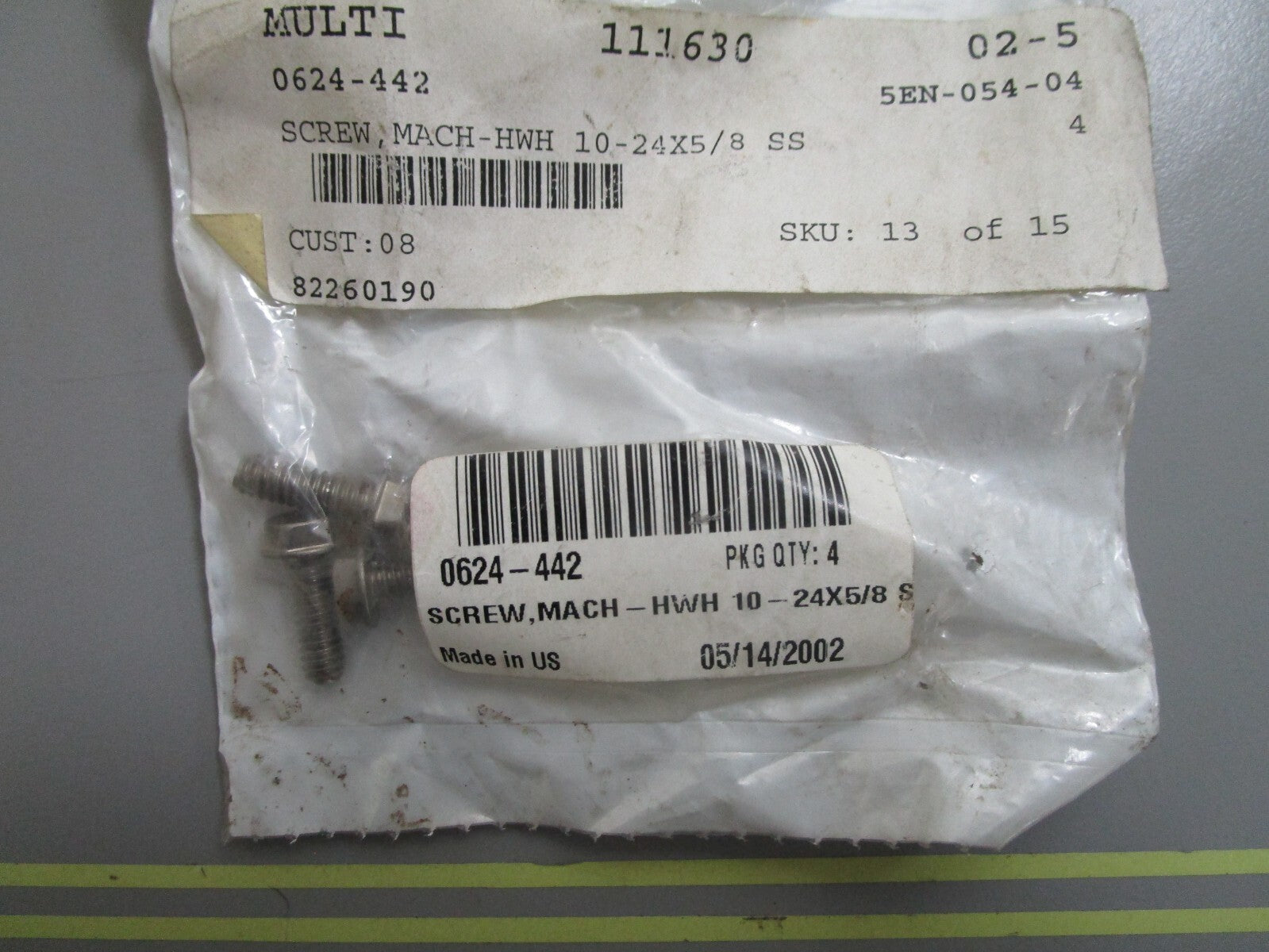 *NEW* (LOT OF 3) 0810 Arctic Cat Tigershark Screw 0624-442