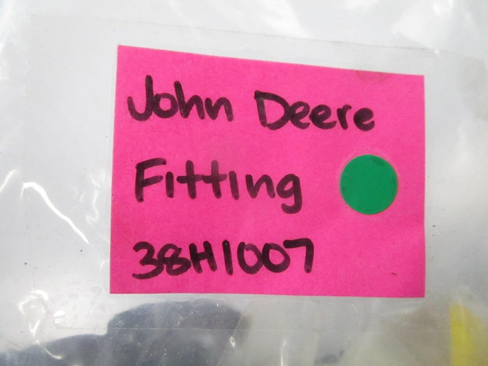 NEW OEM 38H1007  John Deere Fitting 0810