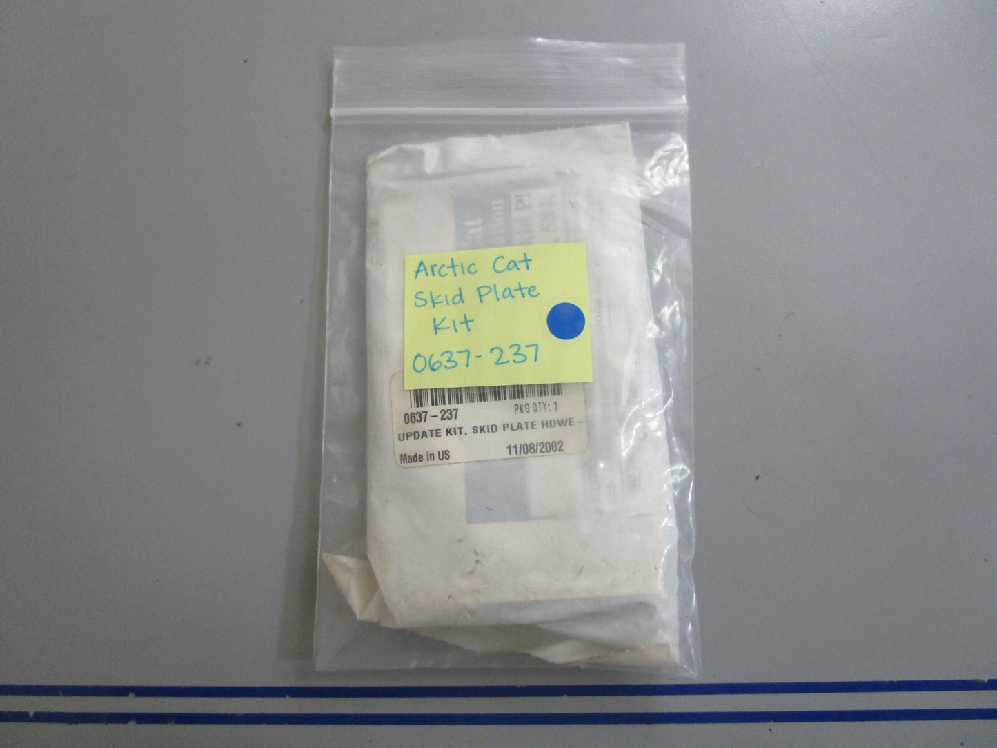 *NEW OEM* 0810 Arctic Cat Skid Plate Kit 0637-237