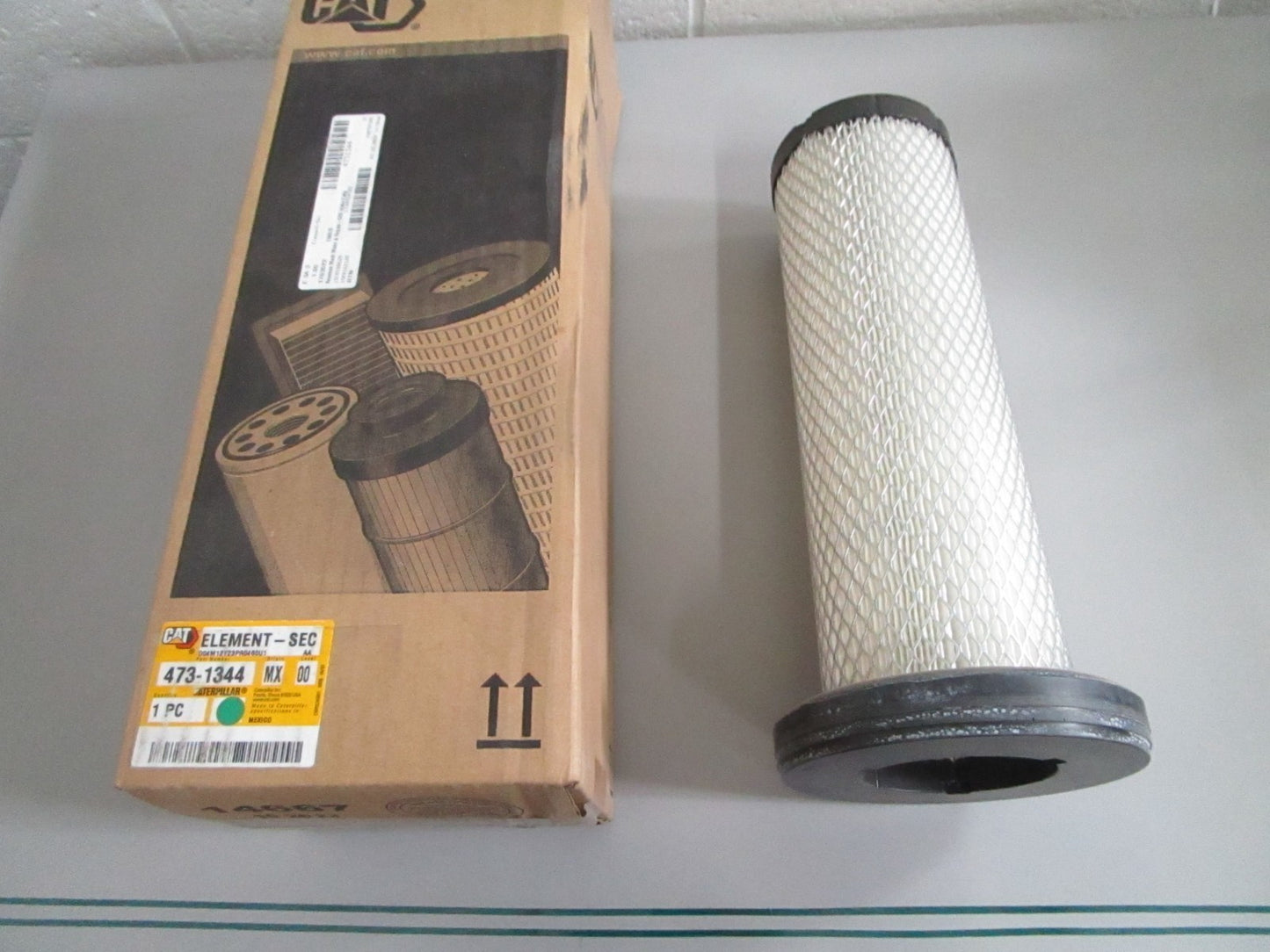 Caterpillar 473-1344 NEW OEM Secondary Air Filter Telehandler TH TL Series 0820