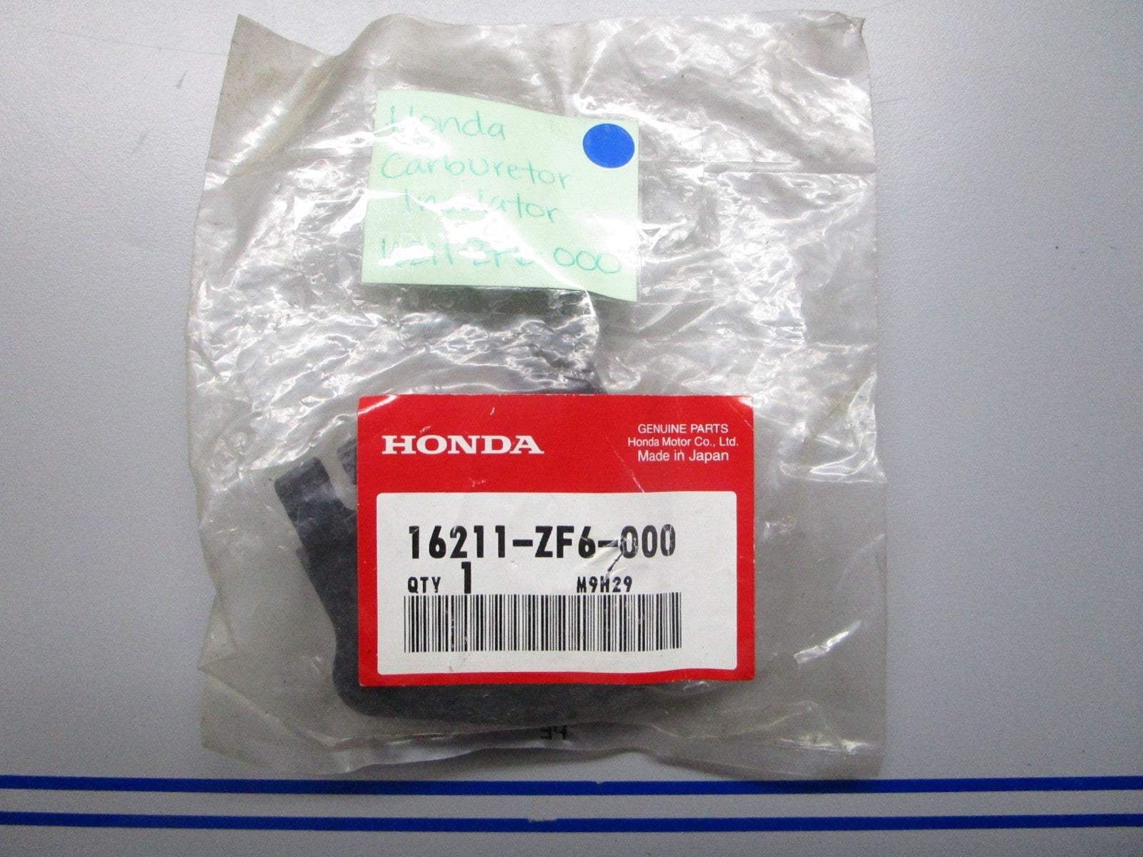 *NEW OEM* 0810 Honda Carburetor Insulator 16211-ZF6-000