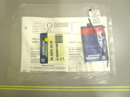 *NEW OEM* 0750 OMC Johnson Evinruide OIL DISTR. KIT AY 5006140