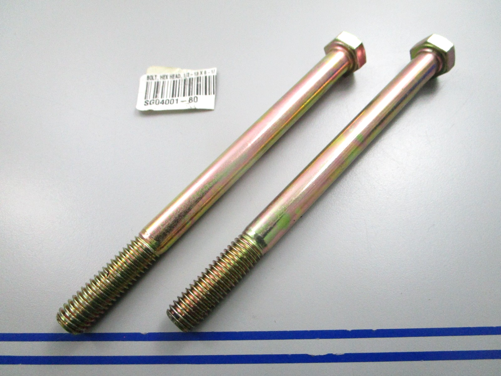 NEW OEM (LOT OF 2) Scag 04001-80 Hex Bolt 0810