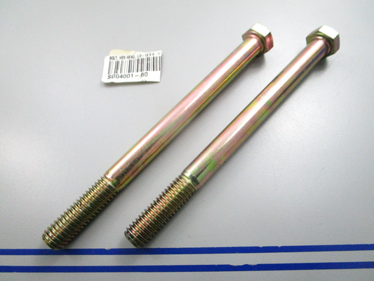 NEW OEM (LOT OF 2) Scag 04001-80 Hex Bolt 0810