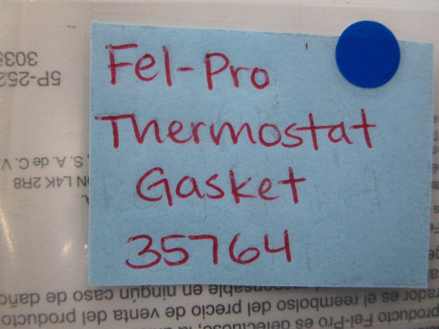*NEW* (LOT OF 2) 0810 Fel-Pro Thermostat Gasket 35764
