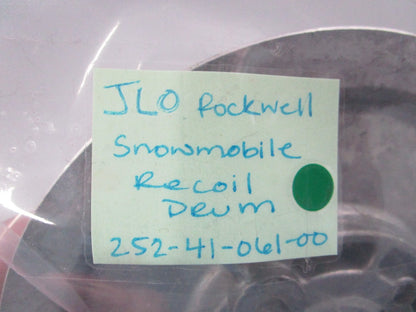 NEW OEM 252-41-061-00 JLO Rockwell Snowmobile Recoil Drum 0810