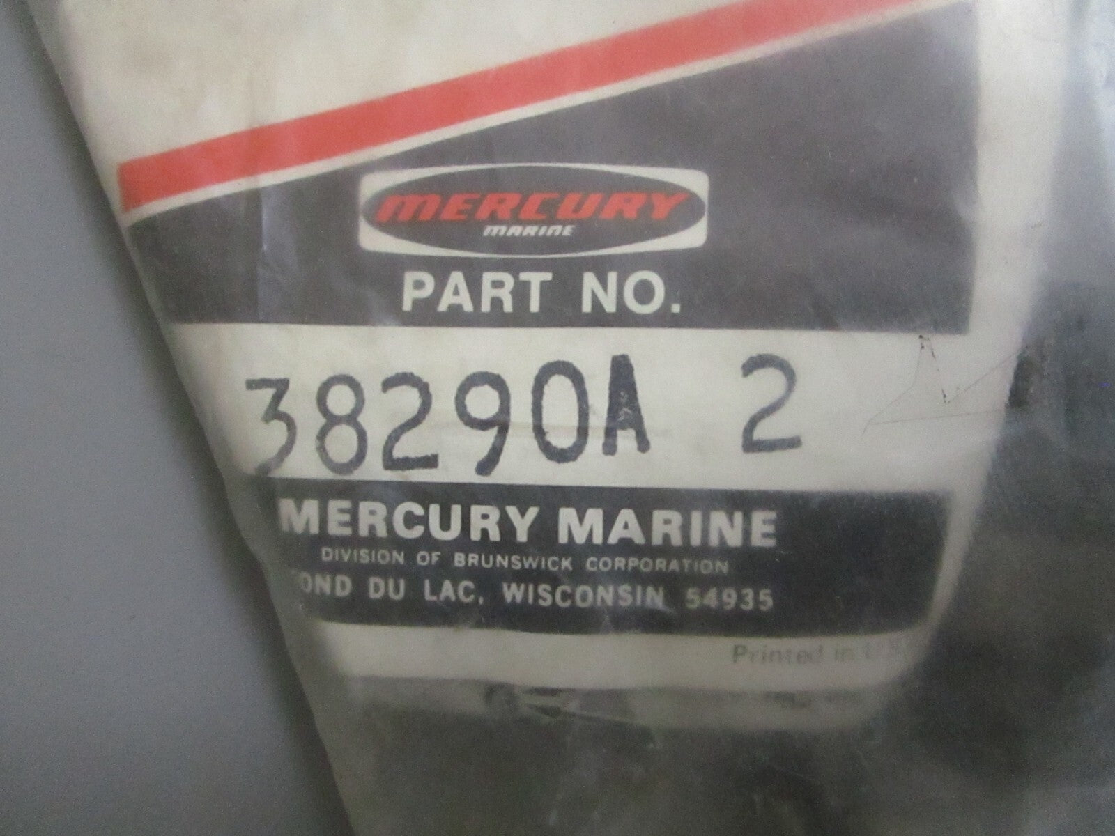 *NEW OEM* 0810 Mercury Quicksilver Remote Control Kit 38290A2