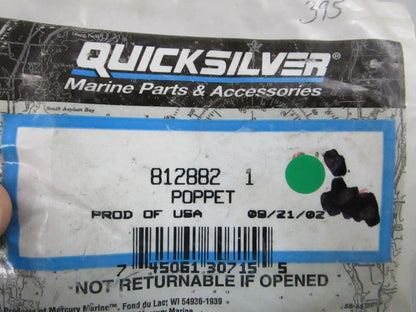 NEW OEM 812882 1 Mercury Quicksilver Poppet 0810