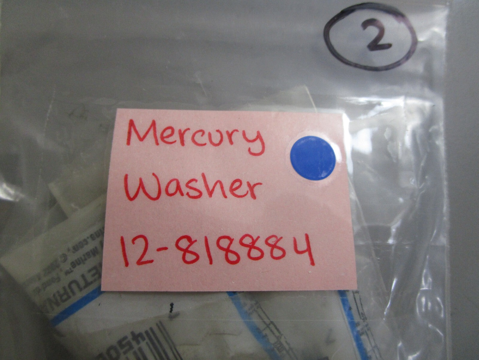 *NEW OEM* 0810 Mercury Quicksilver Washer 12-818884