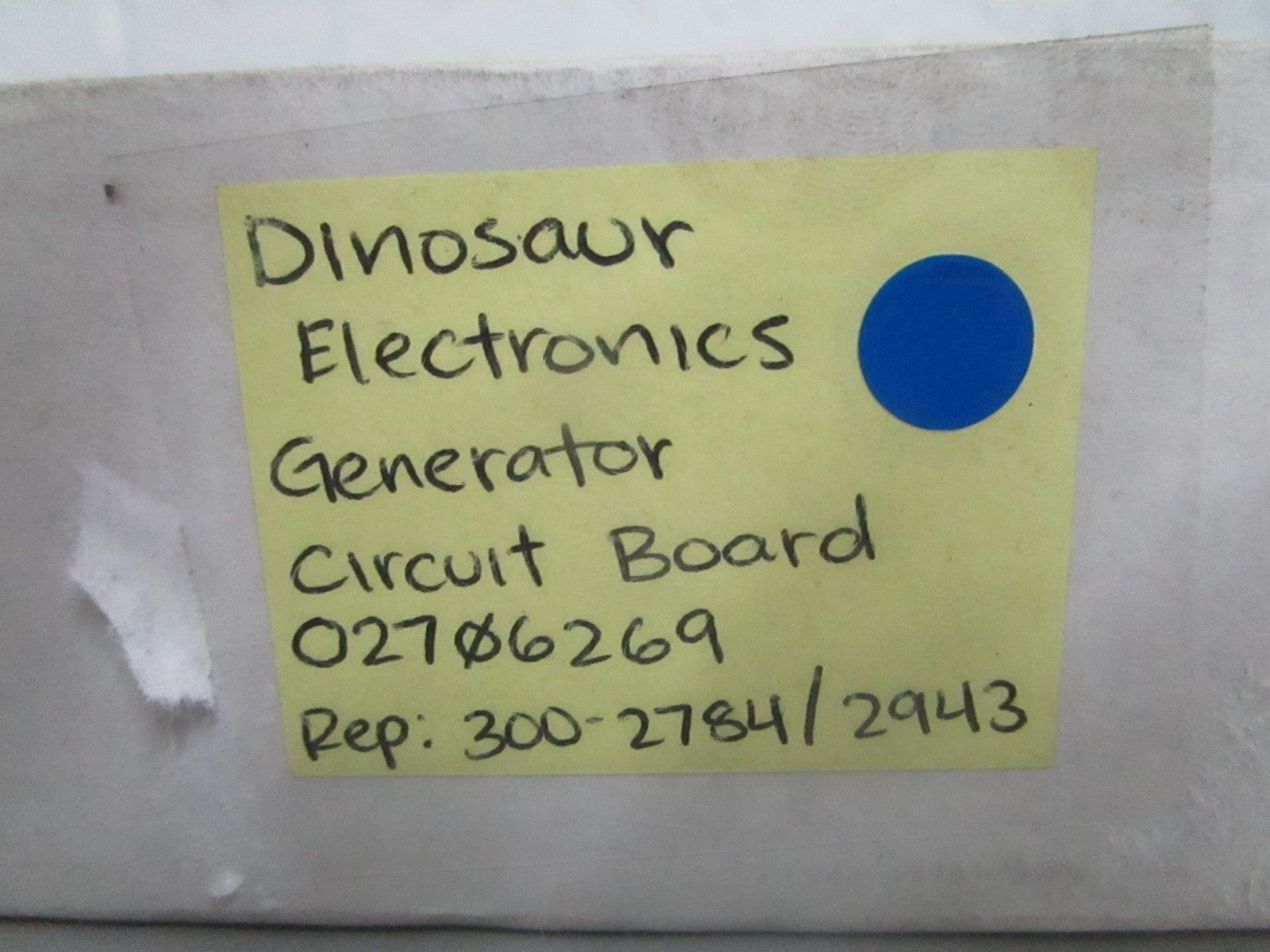 *NEW* 0820 Dinosaur Electronics Generator Circuit Board O2706269 Rep: 300-2784