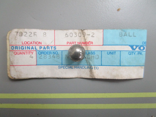*NEW OEM* 0810 Volvo Penta Ball 60309