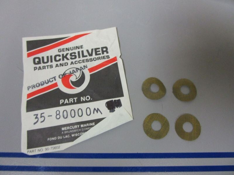 *NEW OEM* (LOT OF 4) 0770 Mercury Filter 35-80000M