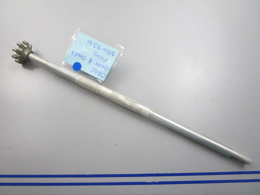 NEW OEM 386326 0386326 OMC Johnson Evinrude Gear & Shaft Assembly 0810