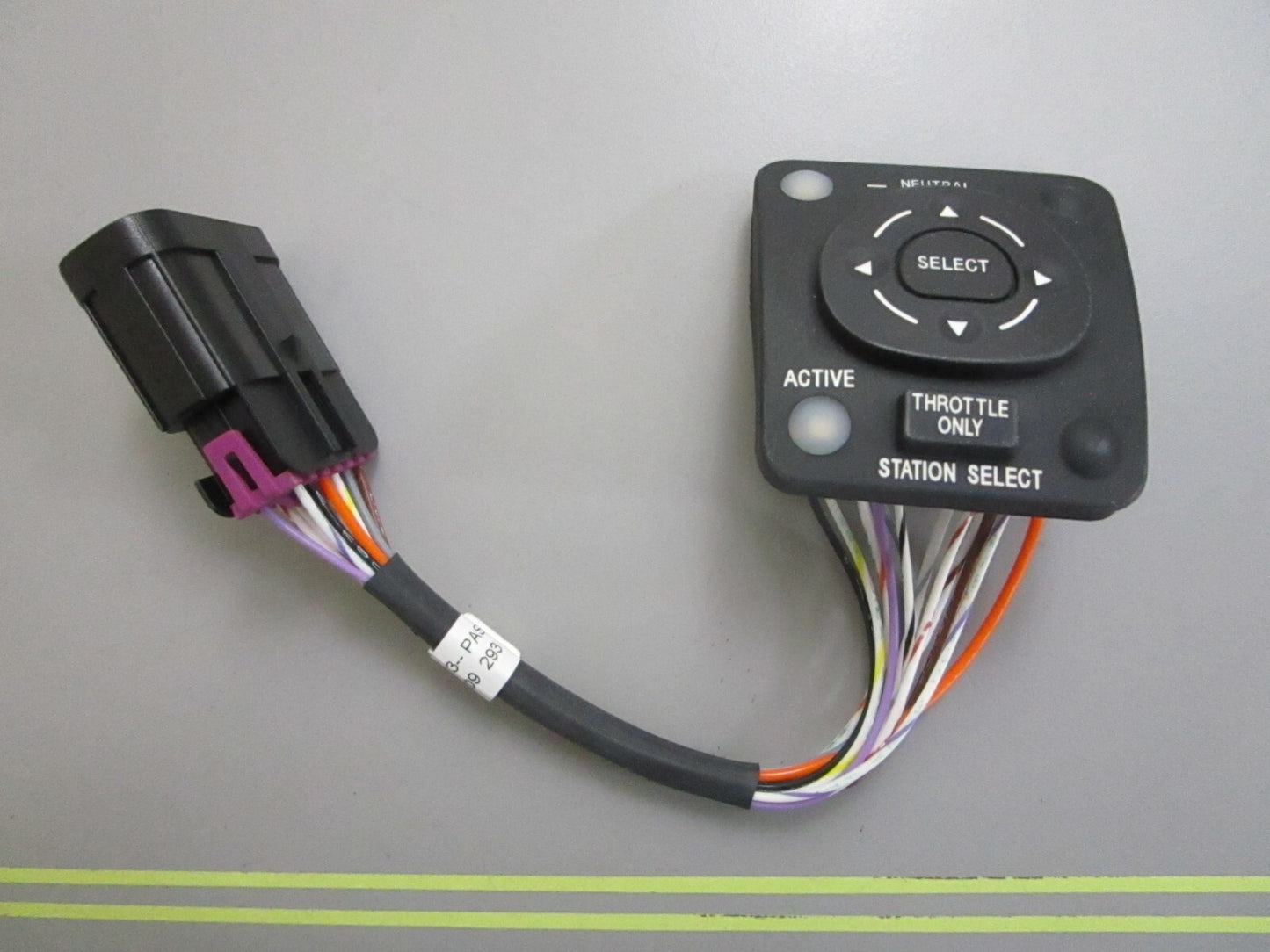 *NEW OEM* 0820 Mercury Quicksilver Single Engine Keypad Switch 895913T