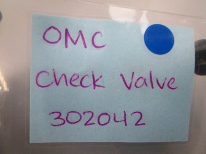 NEW OEM 302042 0302042 OMC Johnson Evinrude Check Valve 0810