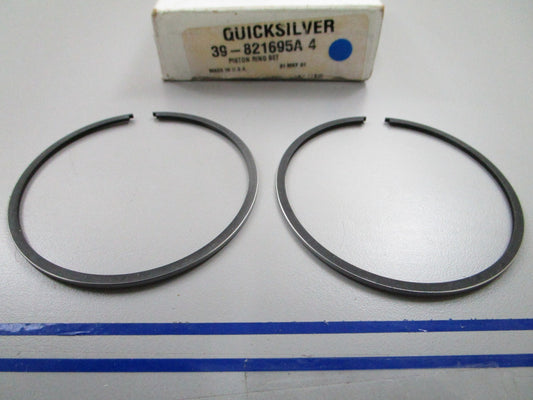 *NEW OEM* 0810 Mercury Quicksilver Piston Ring Set 39-821695A 4