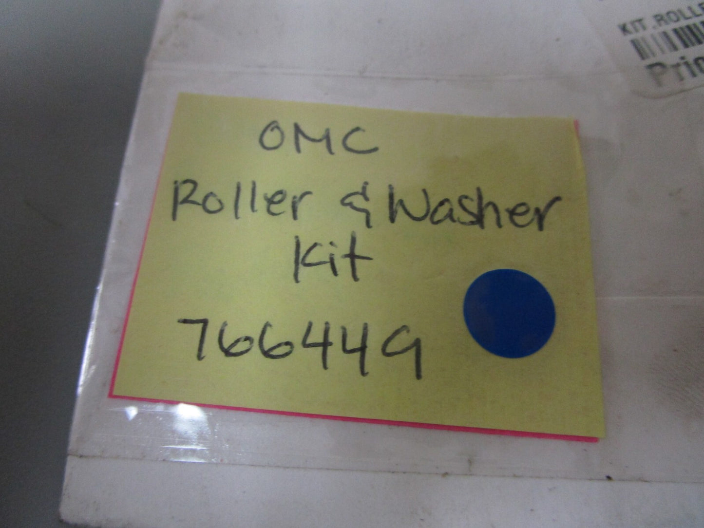 *NEW OEM* 0810 OMC Johnson Evinrude Roller & Washer Kit 766449 0766449