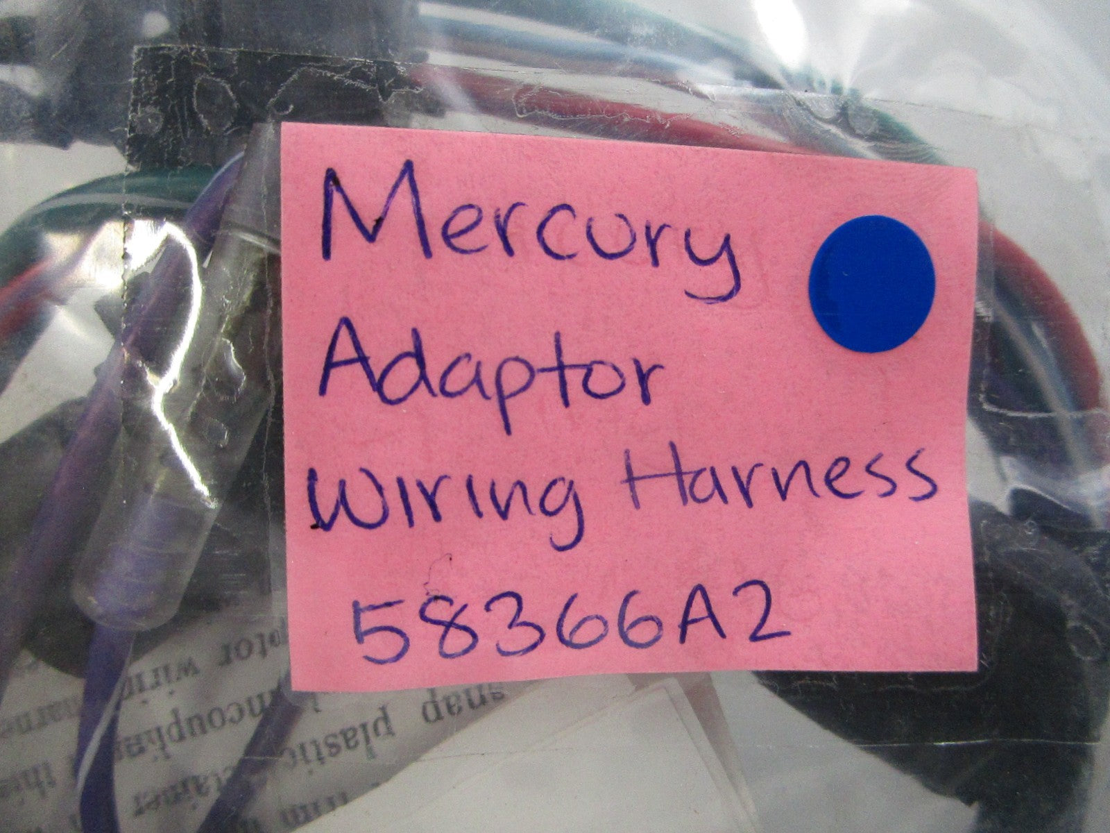 NEW OEM 58366A2 Mercury Quicksilver Adaptor Wiring Harness 0810