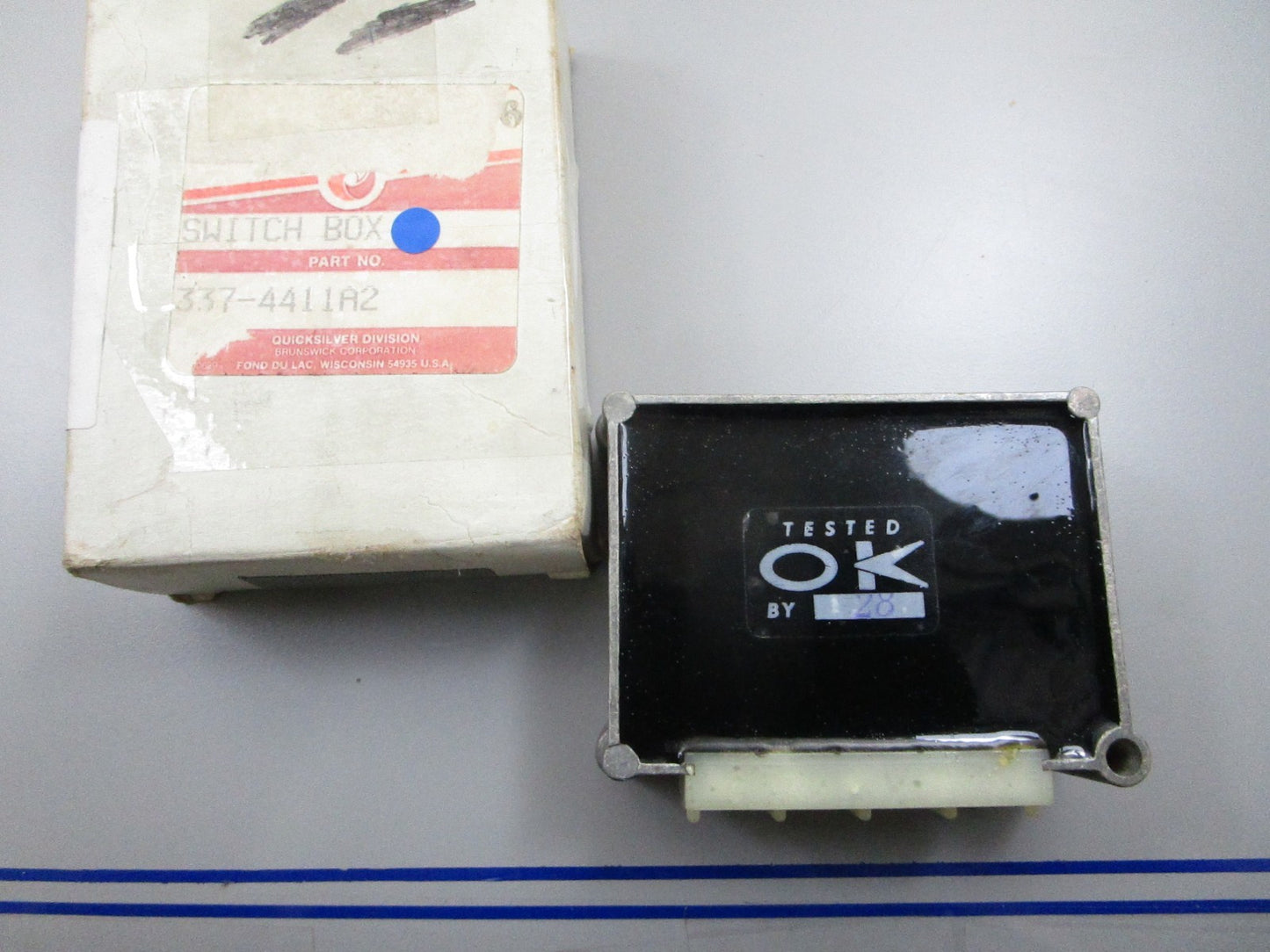 *NEW OEM* 0810 Mercury Quicksilver Switch Box 337-4411A2
