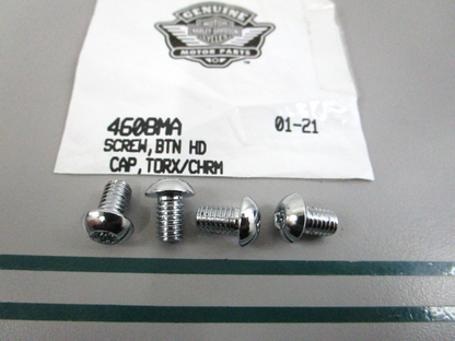 NEW OEM (LOT OF 4) 4608MA Harley Davidson Button Head Screw 0810
