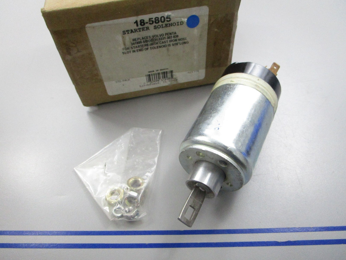 NEW 18-5805 Replaces: Volvo Penta 241889-5 Sierra Starter Solenoid 0810