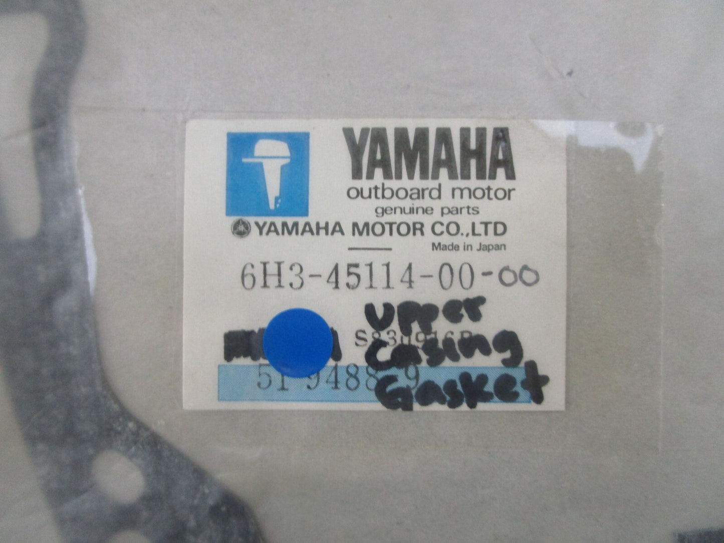 *NEW OEM* 0770 Yamaha Upper Casing Gasket 6H3-45114-00-00