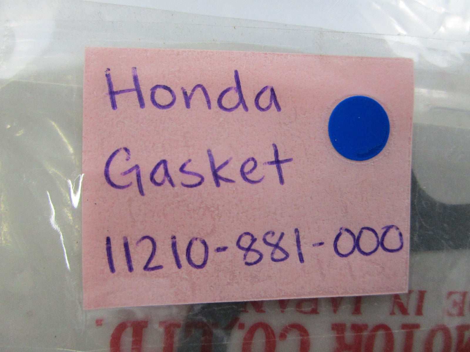 *NEW OEM* 0810 Honda Gasket 11210-881-000