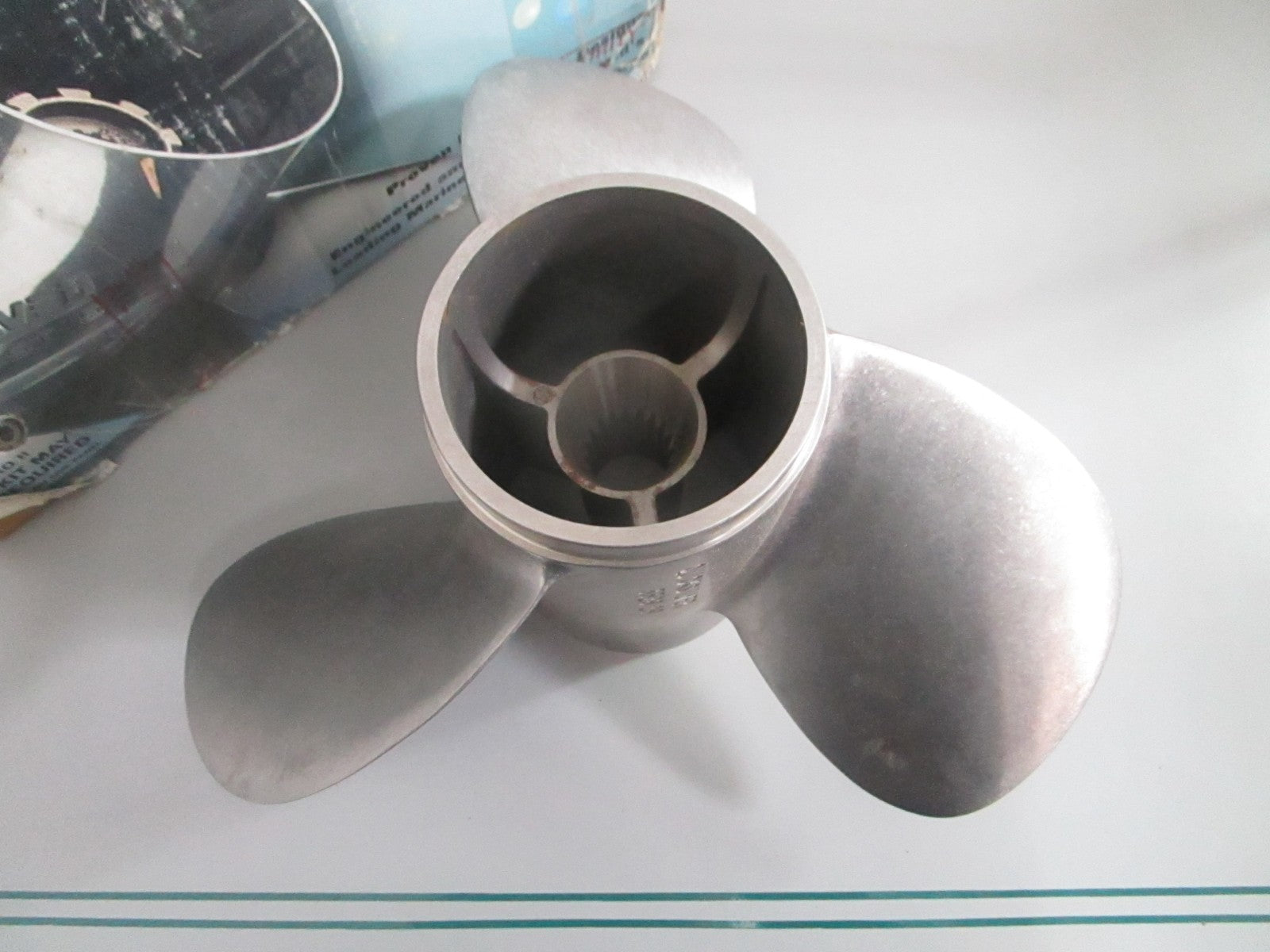 NEW OEM QS3326S Mercury Bravo 14×26 Stainless Steel Propeller 0820