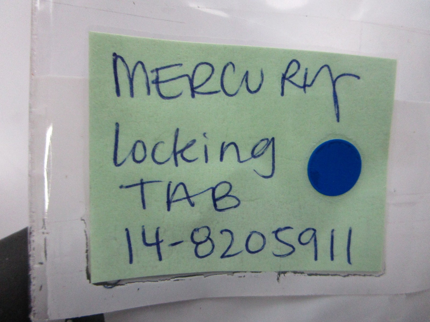 *NEW OEM* 0810 Mercury Quicksilver Locking Tab 14-8205911