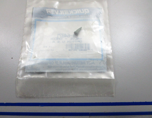 *NEW OEM* 0810 Mercury Quicksilver Check Valve 21-64871
