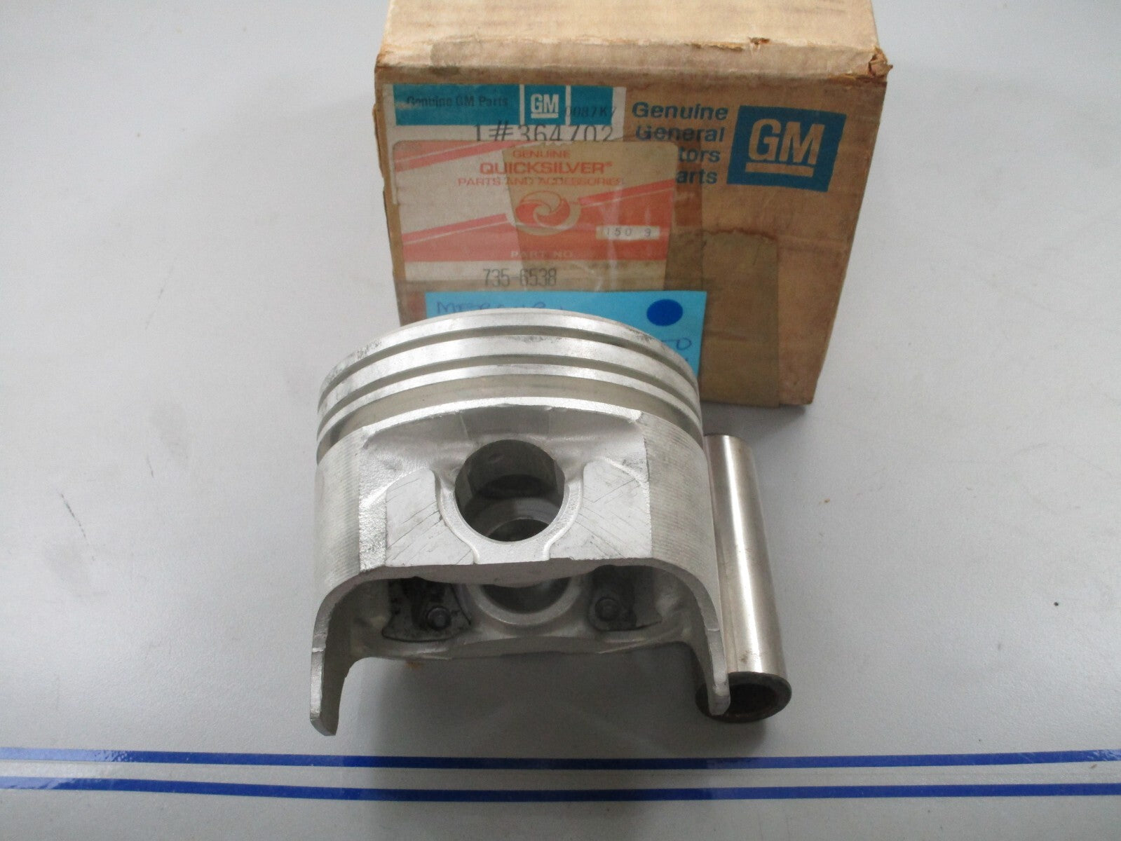 *NEW OEM* 0820 Mercury MerCruiser 5.0 5.7 305 350 CID V8 Piston Ay 735-6538