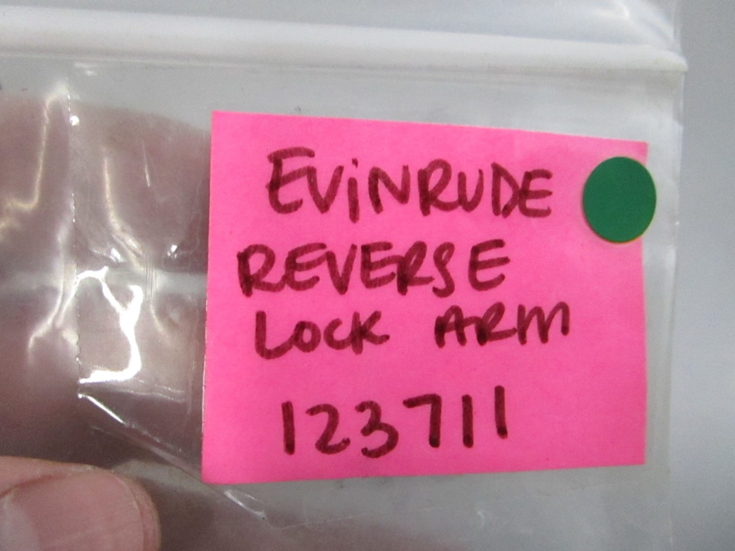NEW OEM 123711 0123711 OMC Johnson Evinrude Reverse Lock Arm 0810