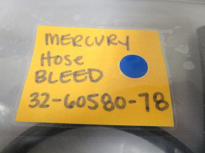 *NEW OEM* 0810 Mercury Quicksilver Hose Bleed 32-60580-78