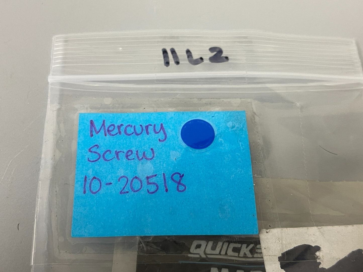 *NEW OEM* (LOT OF 2) 0810 Mercury Quicksilver Screw 10-20518