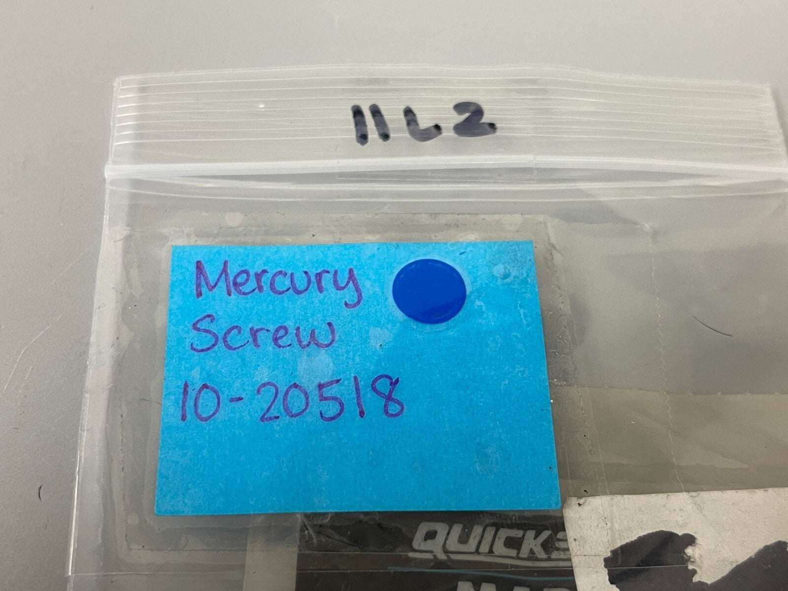 *NEW OEM* (LOT OF 2) 0810 Mercury Quicksilver Screw 10-20518