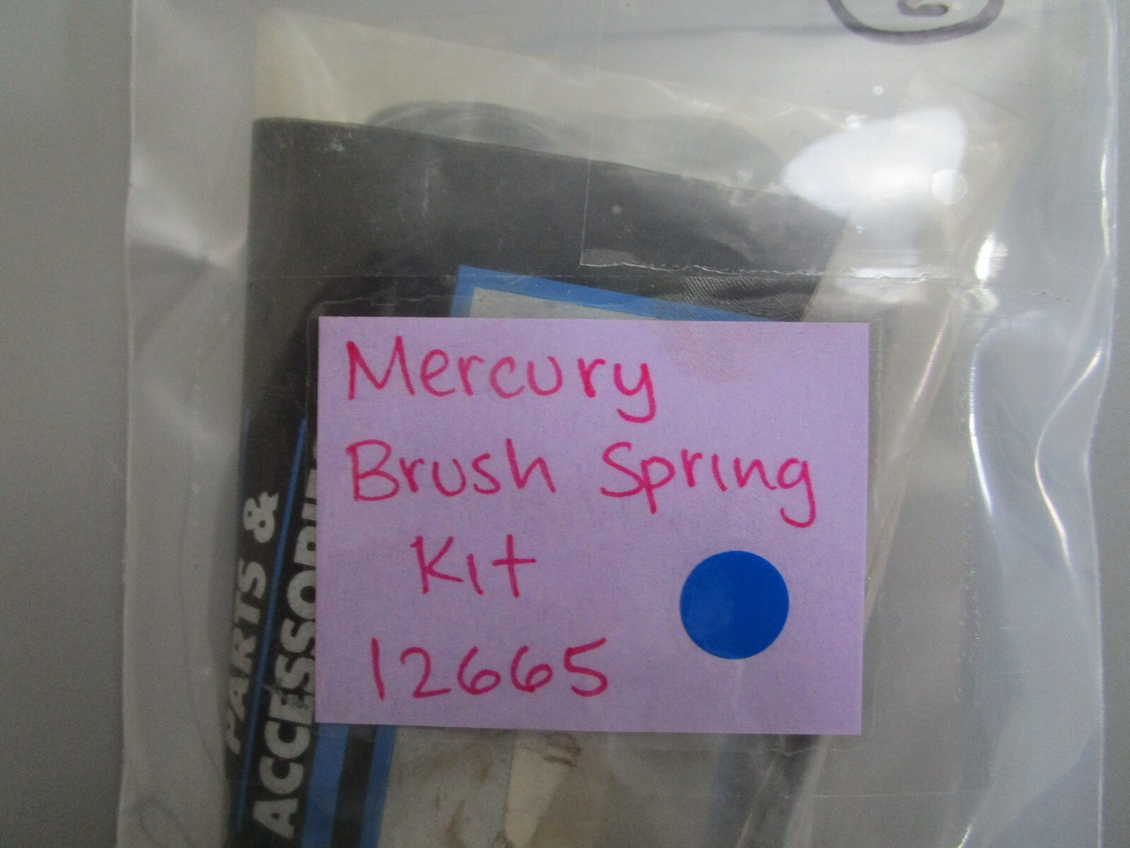*NEW OEM* 0770 Mercury Quicksilver Brush Spring Kit 12665