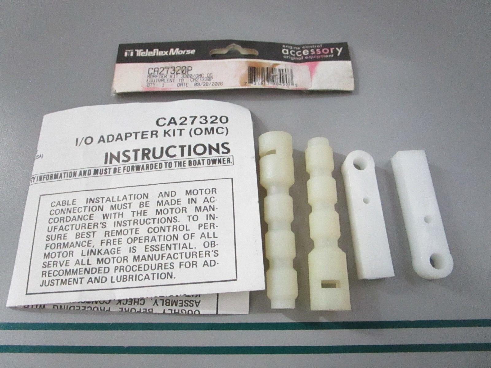 NEW CA27320P Teleflex Steering Adapter 0810