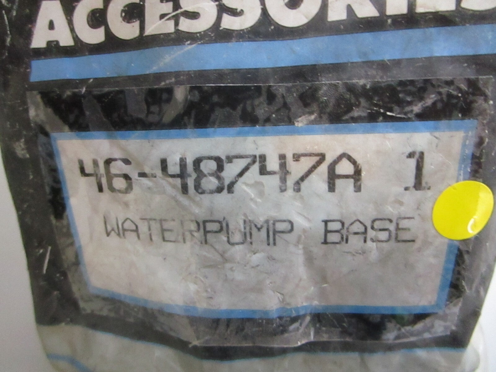*NEW OEM* 0820 Mercury Quicksilver Water Pump Base 46-48747A 1