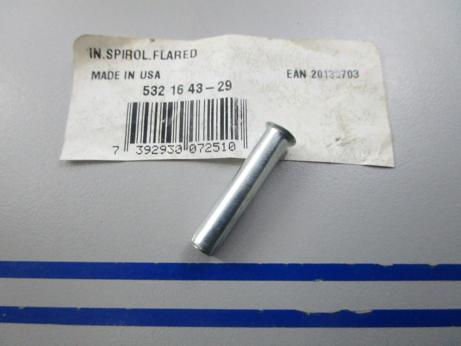NEW OEM 532 16 43-29 Husqvarna Tiller Lever Pin 0810