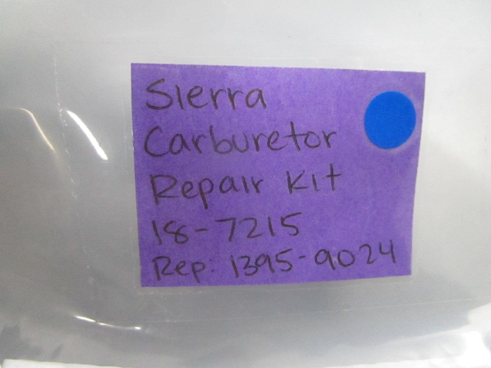*NEW* 0810 Sierra Carburetor Repair Kit 18-7215 Replaces: 1395-9024
