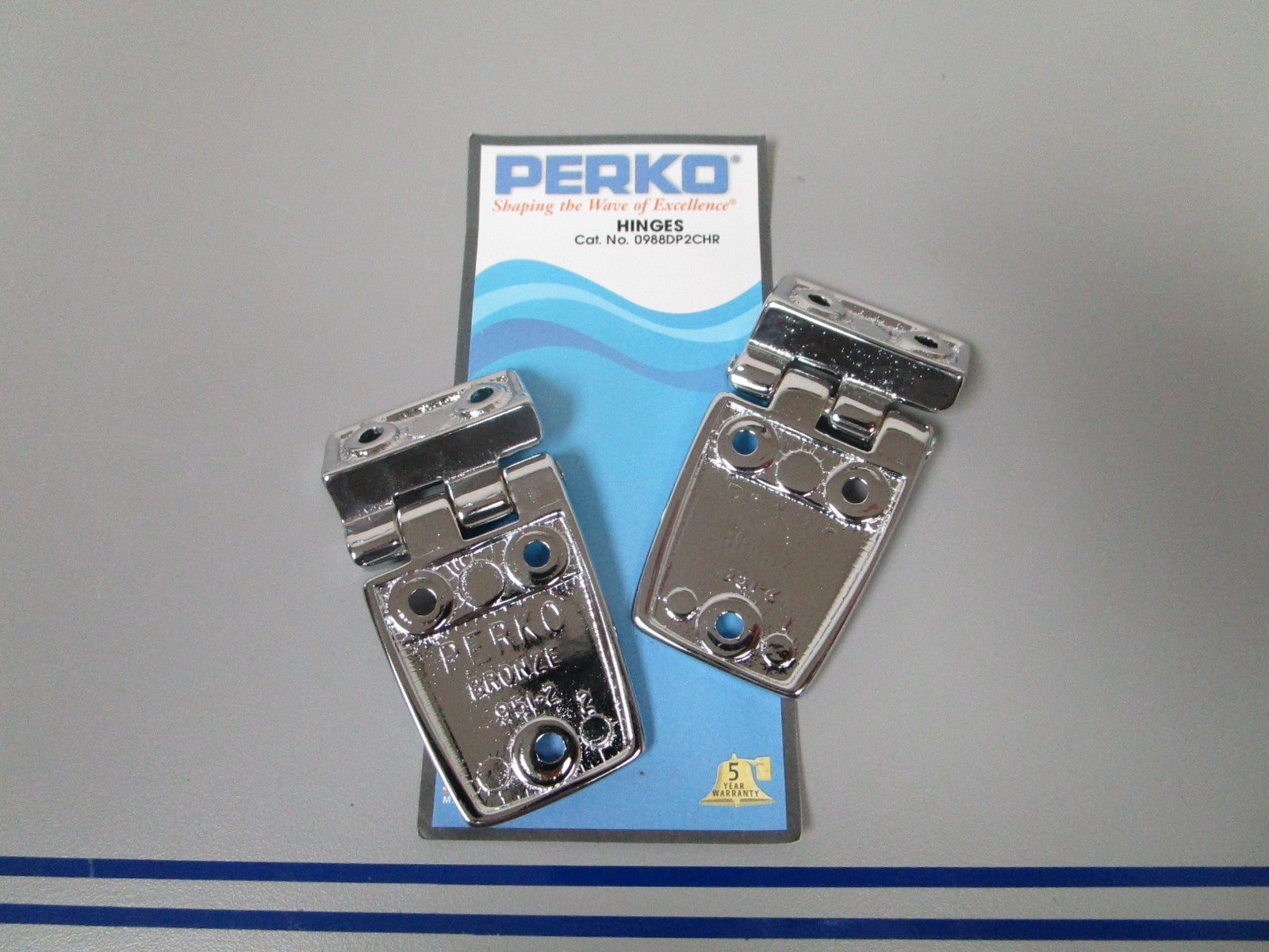 NEW OEM 0988DP2CHR Perko Hinges Set 0720