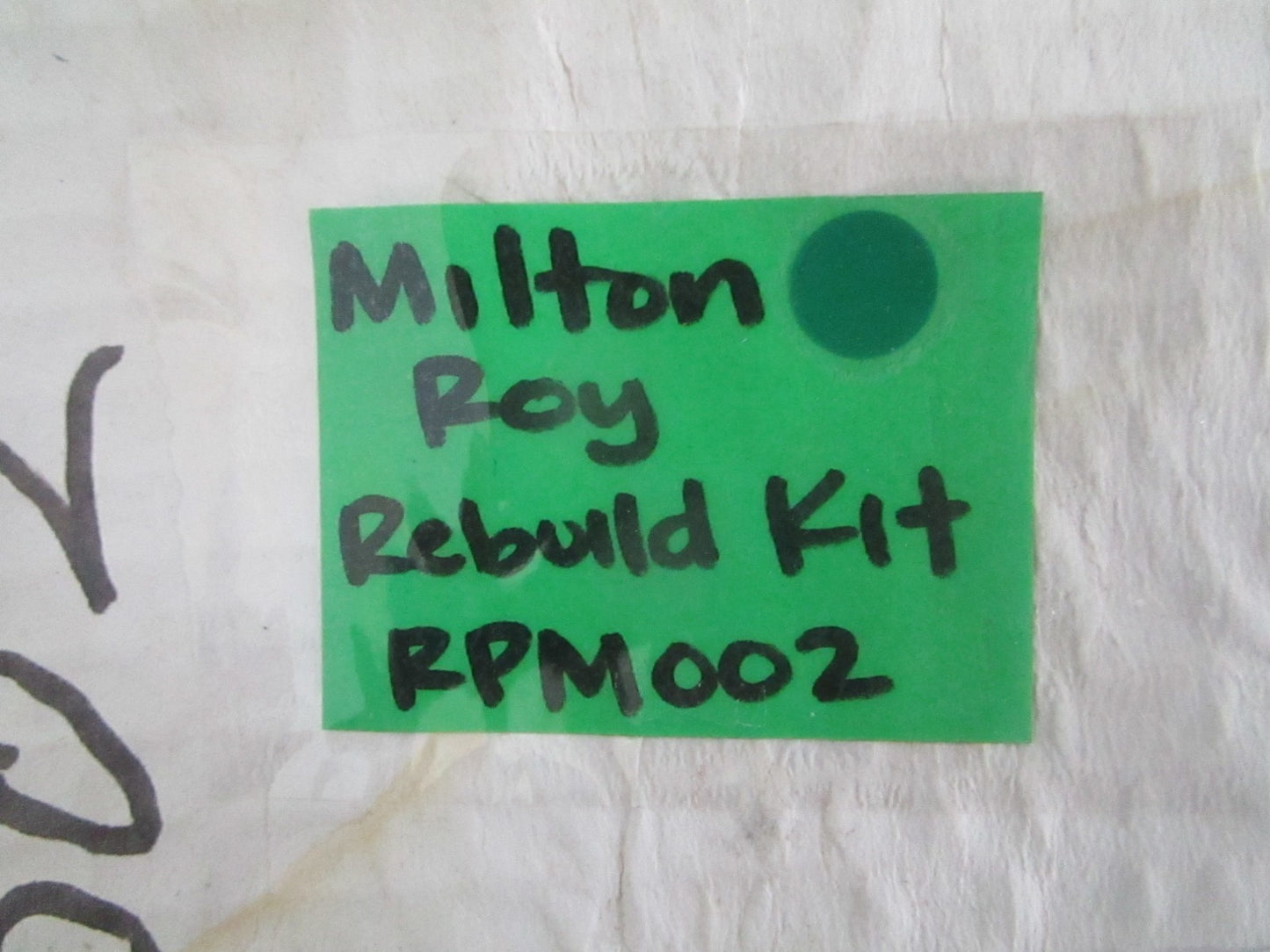 Milton Roy NEW OEM Pump Repair Kit RPM002 mRoy A 316SS Metering Dosing Pump 0820
